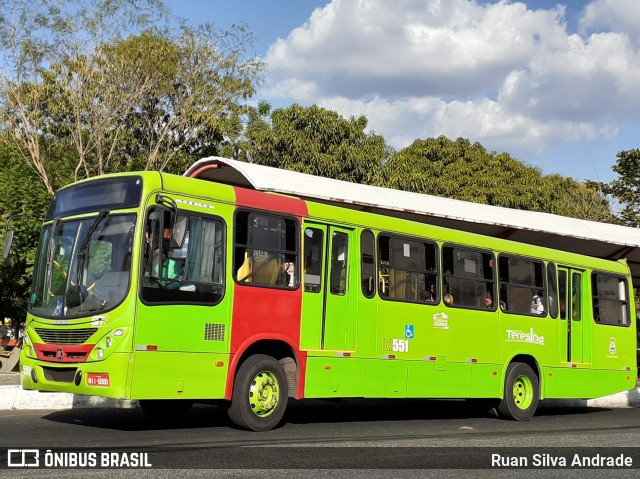 Transportes São Cristóvão 02551 na cidade de Teresina, Piauí, Brasil, por Ruan Silva Andrade. Número da foto: #7073496.