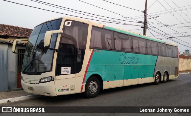 Ônibus Particulares Ex-penha na cidade de Várzea Grande, Mato Grosso, Brasil, por Leon Gomes. ID da foto: 7072822.