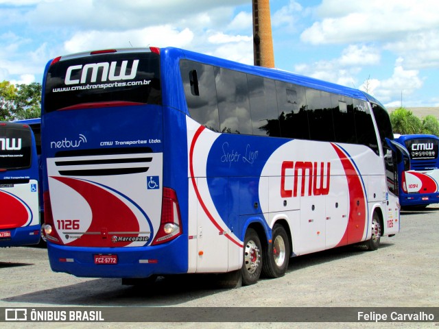 CMW Transportes 1126 na cidade de Bragança Paulista, São Paulo, Brasil, por Felipe Carvalho. Número da foto: #7074403.