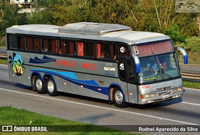 Expresso Matos 9760 na cidade de Santa Isabel, São Paulo, Brasil, por Rudnei Aparecido da Silva. ID da foto: 7072511.