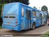 Ônibus Particulares 1129 na cidade de Curitiba, Paraná, Brasil, por Osvaldo Born. Número da foto: #7072878.