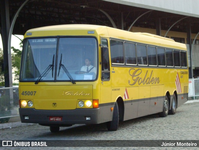 Viação Itapemirim 45007 na cidade de Rio de Janeiro, Rio de Janeiro, Brasil, por Júnior Monteiro. Número da foto: #7025218.