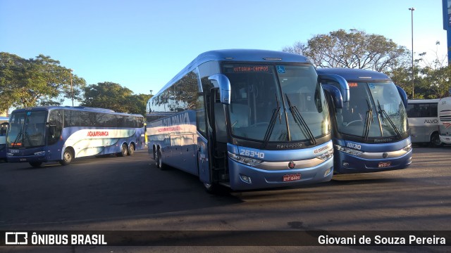 Viação Águia Branca 26340 na cidade de Vitória, Espírito Santo, Brasil, por Giovani de Souza Pereira. ID da foto: 7023933.