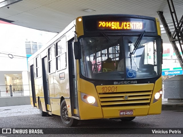 Gidion Transporte e Turismo 10901 na cidade de Joinville, Santa Catarina, Brasil, por Vinicius Petris. ID da foto: 7024375.