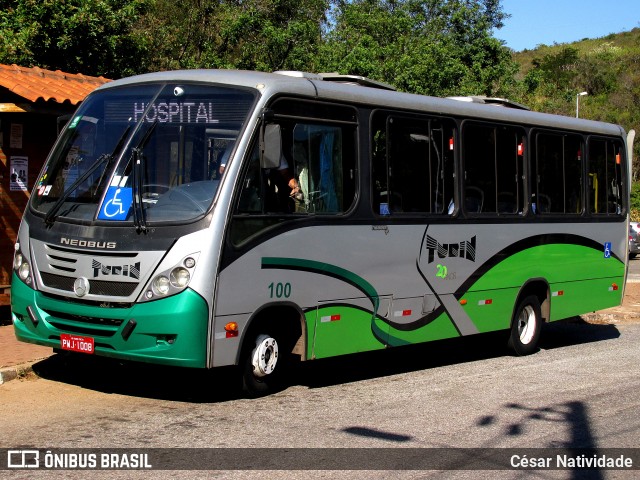 Turin Transportes 100 na cidade de Ouro Preto, Minas Gerais, Brasil, por César Natividade. ID da foto: 7024432.