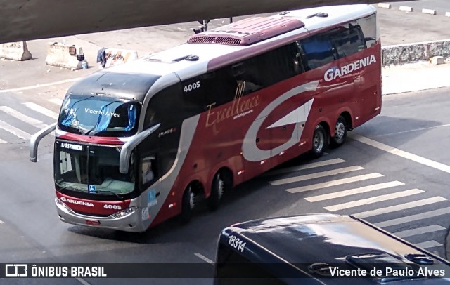 Expresso Gardenia 4005 na cidade de Belo Horizonte, Minas Gerais, Brasil, por Vicente de Paulo Alves. Número da foto: #7024403.