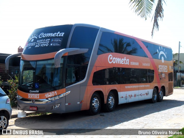 Viação Cometa 15301 na cidade de Aquiraz, Ceará, Brasil, por Bruno Oliveira Nunes. Número da foto: #7025445.