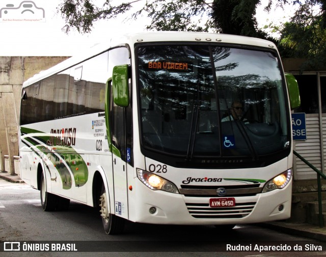 Viação Graciosa 028 na cidade de Curitiba, Paraná, Brasil, por Rudnei Aparecido da Silva. Número da foto: #7026591.