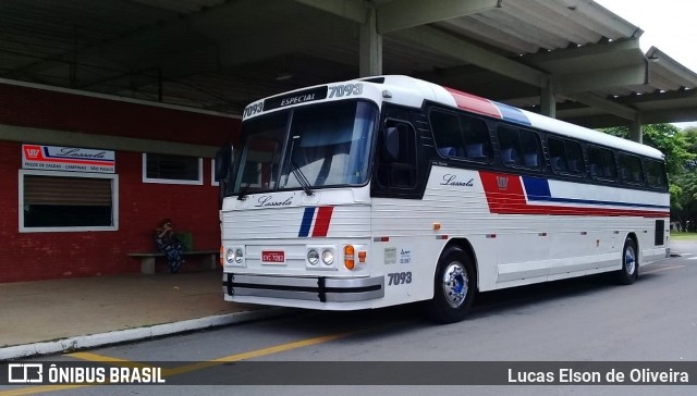 Lassala Transportes e Turismo 7093 na cidade de Águas da Prata, São Paulo, Brasil, por Lucas Elson de Oliveira. Número da foto: #7026908.