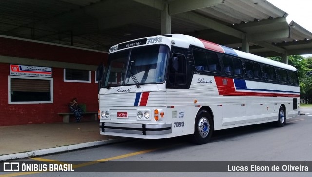 Lassala Transportes e Turismo 7093 na cidade de Águas da Prata, São Paulo, Brasil, por Lucas Elson de Oliveira. ID da foto: 7026908.