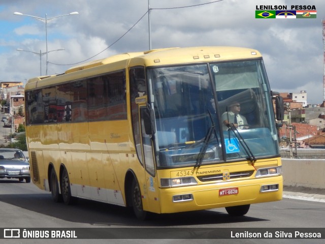 Viação Itapemirim 45345 na cidade de Caruaru, Pernambuco, Brasil, por Lenilson da Silva Pessoa. Número da foto: #7026396.