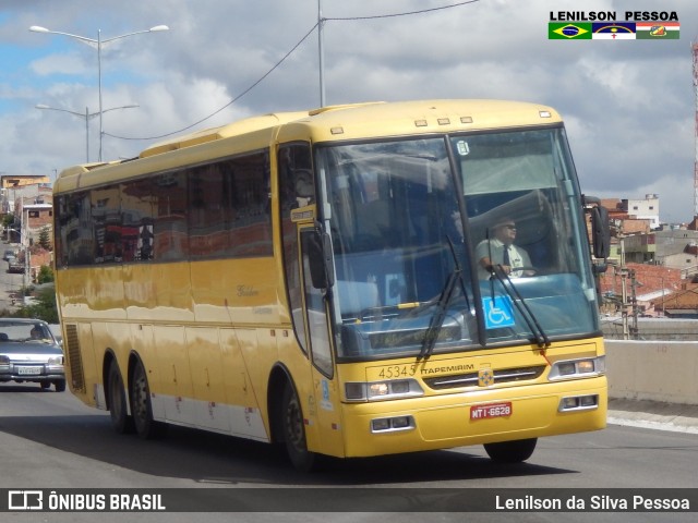 Viação Itapemirim 45345 na cidade de Caruaru, Pernambuco, Brasil, por Lenilson da Silva Pessoa. ID da foto: 7026396.