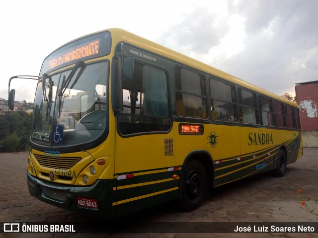 Viação Sandra 10328 na cidade de Congonhas, Minas Gerais, Brasil, por José Luiz Soares Neto. Número da foto: #7025643.