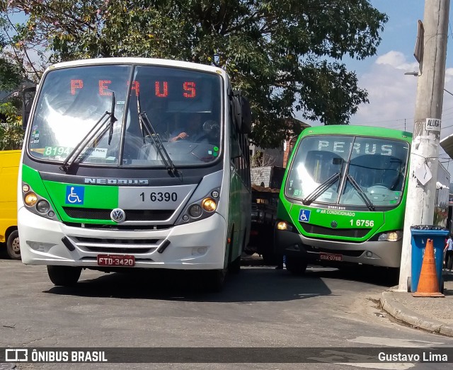 Transcooper > Norte Buss 1 6390 na cidade de São Paulo, São Paulo, Brasil, por Gustavo Lima. ID da foto: 7025294.