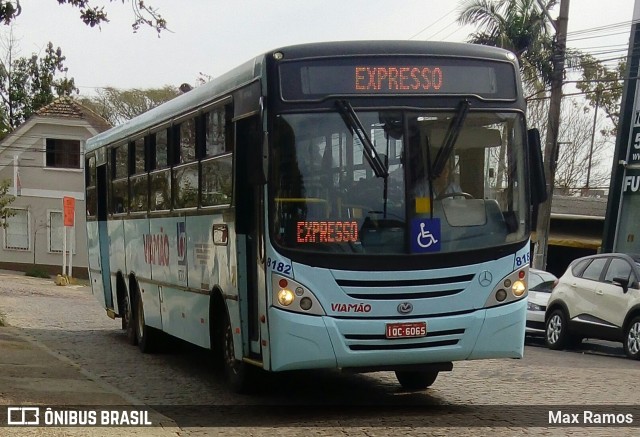 Empresa de Transporte Coletivo Viamão 8182 na cidade de Viamão, Rio Grande do Sul, Brasil, por Max Ramos. ID da foto: 7025539.