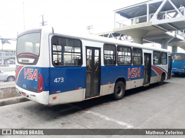 VSA - Viação Sol de Abrantes 473 na cidade de Salvador, Bahia, Brasil, por Matheus Zeferino. Número da foto: #7024965.