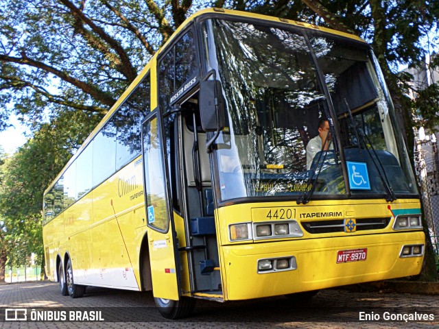 Viação Itapemirim 44201 na cidade de São Paulo, São Paulo, Brasil, por Enio Gonçalves. Número da foto: #7075755.