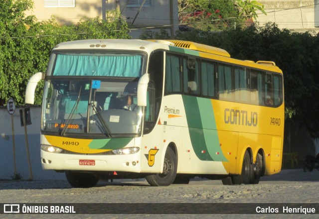 Empresa Gontijo de Transportes 14140 na cidade de Teófilo Otoni, Minas Gerais, Brasil, por Carlos  Henrique. Número da foto: #7076582.