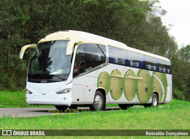 Evolucion Bus  na cidade de Irani, Santa Catarina, Brasil, por Reinaldo Gonçalves. ID da foto: 7076142.