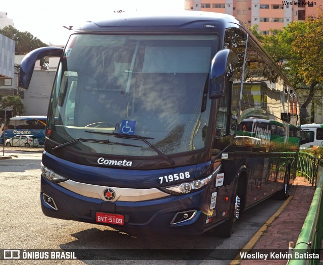 Viação Cometa 719508 na cidade de Sorocaba, São Paulo, Brasil, por Weslley Kelvin Batista. ID da foto: 7075201.