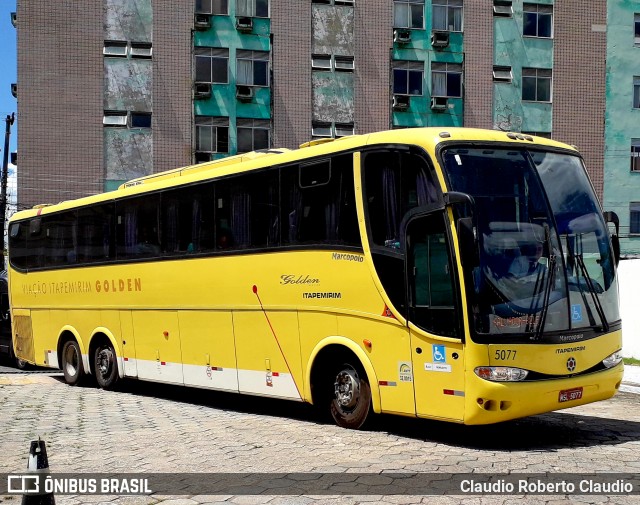 Viação Itapemirim 5077 na cidade de Belém, Pará, Brasil, por Claudio Roberto Claudio. Número da foto: #7076048.