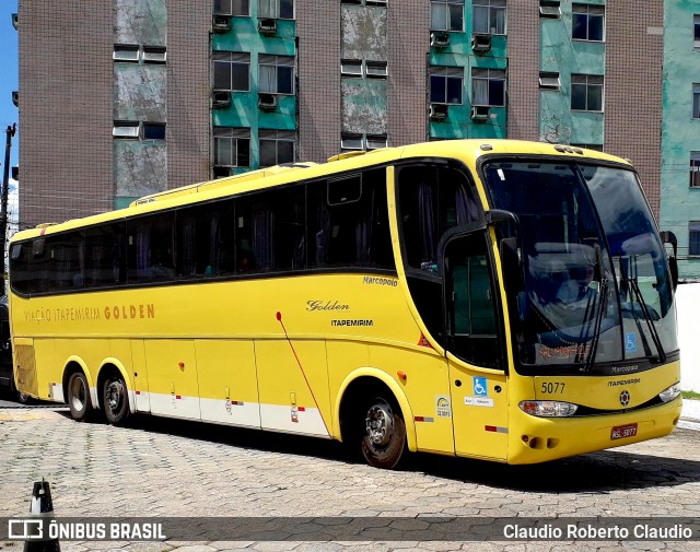 Viação Itapemirim 5077 na cidade de Belém, Pará, Brasil, por Claudio Roberto Claudio. ID da foto: 7076048.