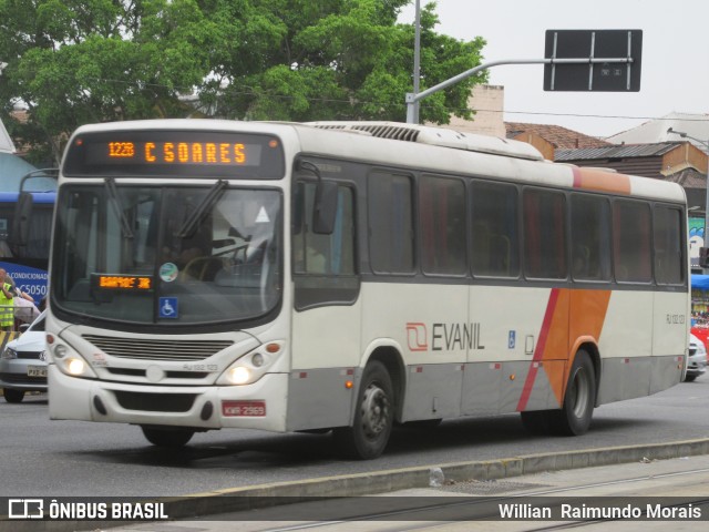Evanil Transportes e Turismo RJ 132.123 na cidade de Rio de Janeiro, Rio de Janeiro, Brasil, por Willian Raimundo Morais. Número da foto: #7079224.
