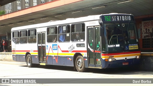 Nortran Transportes Coletivos 6504 na cidade de Porto Alegre, Rio Grande do Sul, Brasil, por Davi Borba. ID da foto: 7078867.