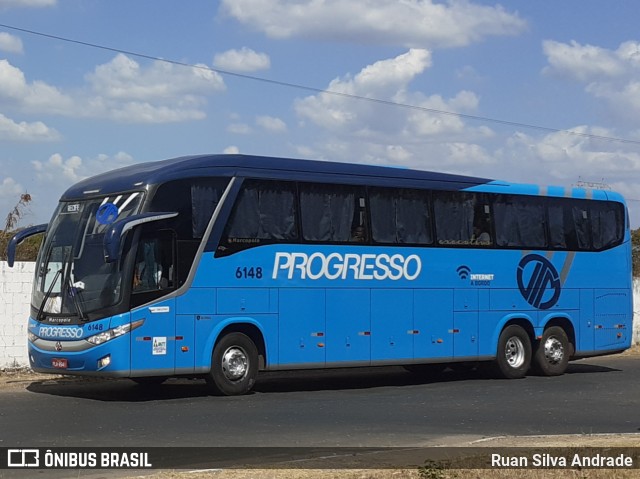 Auto Viação Progresso 6148 na cidade de Teresina, Piauí, Brasil, por Ruan Silva Andrade. Número da foto: #7078253.