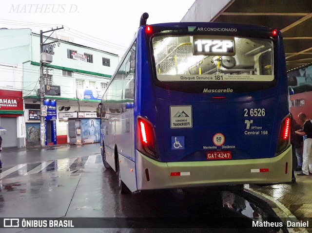 Transcooper > Norte Buss 2 6526 na cidade de São Paulo, São Paulo, Brasil, por Matheus  Daniel. Número da foto: #7077428.