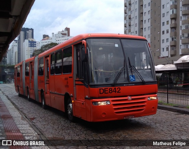 Cristo Rei > CCD Transporte Coletivo > SPE Via Mobilidade S/A DE842 na cidade de Curitiba, Paraná, Brasil, por Matheus Felipe. Número da foto: #7077471.