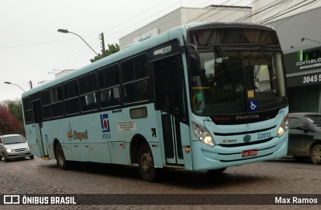 Transportes Coletivos Itapuã 22013 na cidade de Viamão, Rio Grande do Sul, Brasil, por Max Ramos. ID da foto: 7078553.