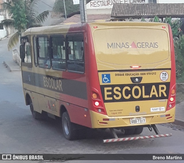 Escolares 7317 na cidade de Capelinha, Minas Gerais, Brasil, por Breno Martins. ID da foto: 7078134.