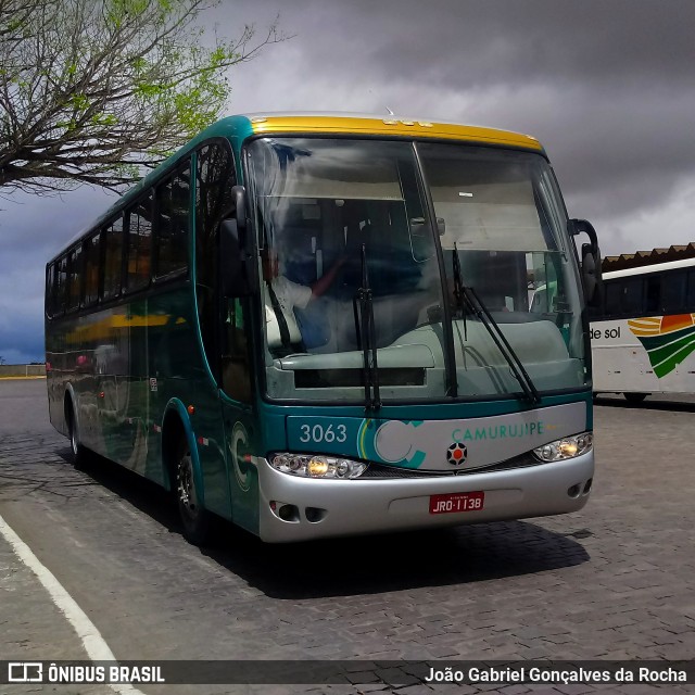 Auto Viação Camurujipe 3063 na cidade de Vitória da Conquista, Bahia, Brasil, por João Gabriel Gonçalves da Rocha. Número da foto: #7078163.