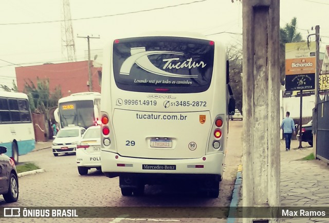 Tucatur Turismo 1001 na cidade de Viamão, Rio Grande do Sul, Brasil, por Max Ramos. Número da foto: #7078551.