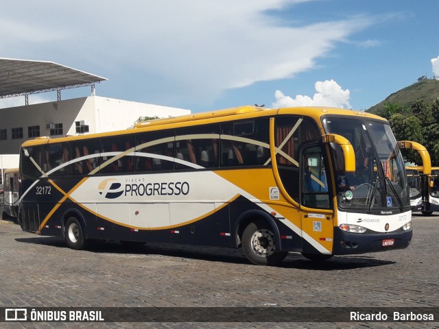 Viação Progresso 32172 na cidade de Três Rios, Rio de Janeiro, Brasil, por Ricardo  Barbosa. Número da foto: #7077496.
