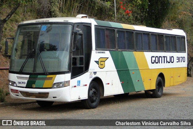 Empresa Gontijo de Transportes 3170 na cidade de Belo Horizonte, Minas Gerais, Brasil, por Charlestom Vinicius Carvalho Silva. Número da foto: #7077883.