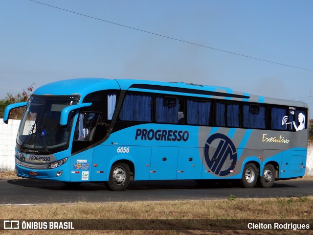 Auto Viação Progresso 6056 na cidade de Teresina, Piauí, Brasil, por Cleiton Rodrigues. ID da foto: 7079151.