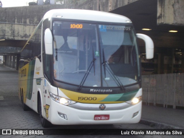 Empresa Gontijo de Transportes 19000 na cidade de Belo Horizonte, Minas Gerais, Brasil, por Luiz Otavio Matheus da Silva. Número da foto: #7078832.