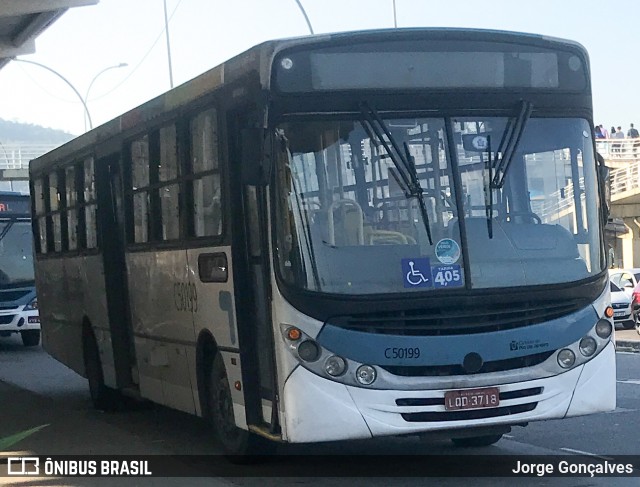 Tijuquinha - Auto Viação Tijuca C50199 na cidade de Rio de Janeiro, Rio de Janeiro, Brasil, por Jorge Gonçalves. Número da foto: #7078528.
