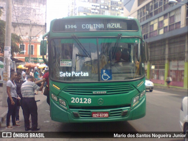 OT Trans - Ótima Salvador Transportes 20128 na cidade de Salvador, Bahia, Brasil, por Mario dos Santos Nogueira Junior. Número da foto: #7078682.