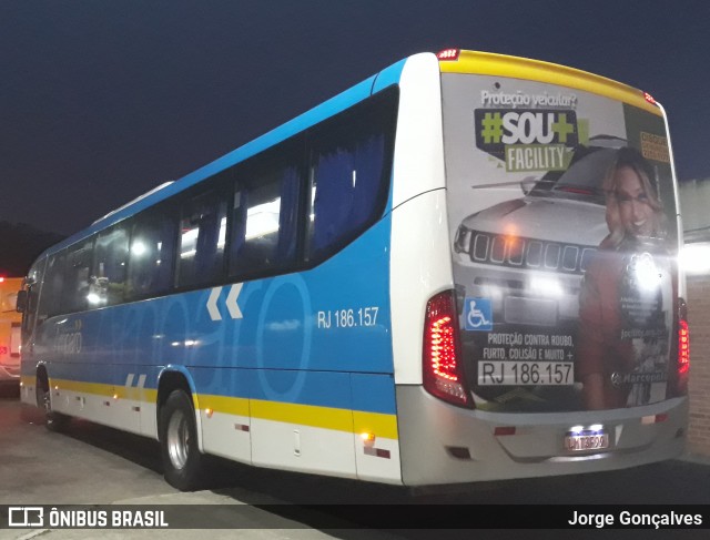 Viação Nossa Senhora do Amparo RJ 186.157 na cidade de Niterói, Rio de Janeiro, Brasil, por Jorge Gonçalves. Número da foto: #7080508.