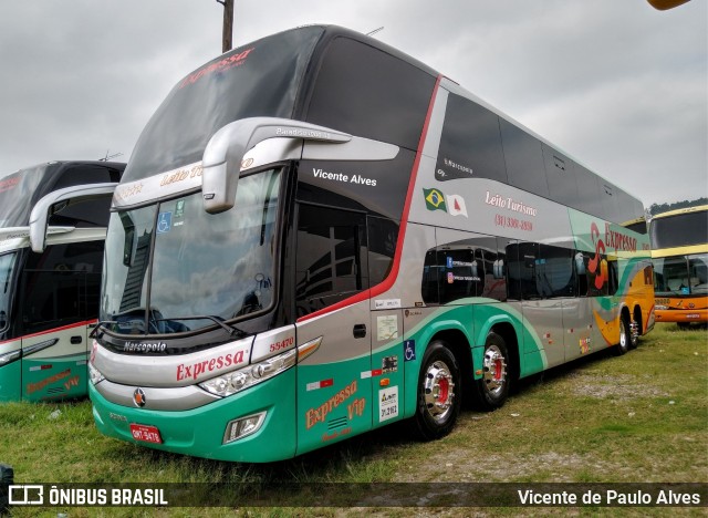 Expressa Turismo 55470 na cidade de Aparecida, São Paulo, Brasil, por Vicente de Paulo Alves. Número da foto: #7081509.