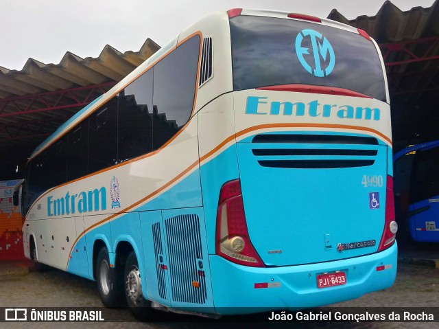 Emtram 4990 na cidade de Vitória da Conquista, Bahia, Brasil, por João Gabriel Gonçalves da Rocha. Número da foto: #7081421.