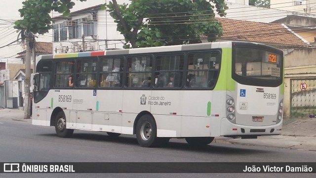 Viação Nossa Senhora de Lourdes B58169 na cidade de Rio de Janeiro, Rio de Janeiro, Brasil, por João Victor Damião. ID da foto: 7080539.