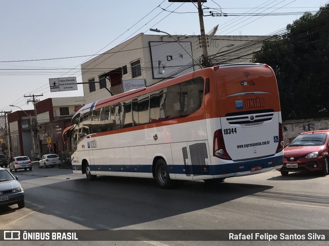 Expresso União 10344 na cidade de Montes Claros, Minas Gerais, Brasil, por Rafael Felipe Santos Silva. Número da foto: #7080853.