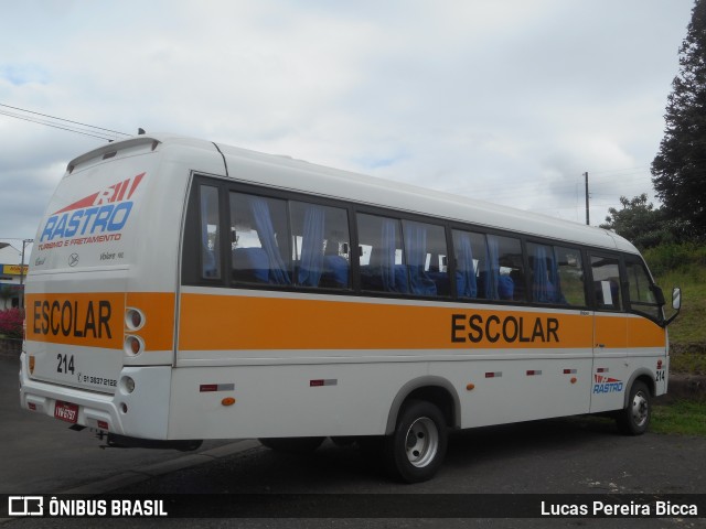 Transporte e Turismo Rastro 214 na cidade de Feliz, Rio Grande do Sul, Brasil, por Lucas Pereira Bicca. ID da foto: 7080992.