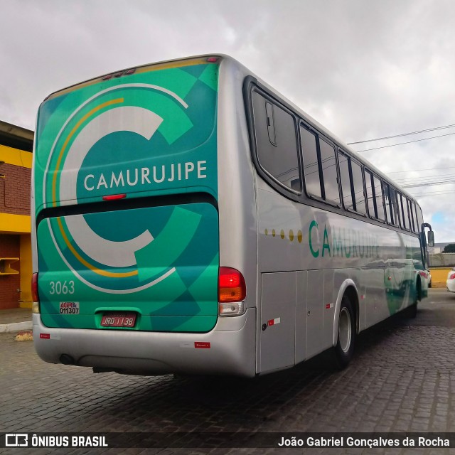 Auto Viação Camurujipe 3063 na cidade de Vitória da Conquista, Bahia, Brasil, por João Gabriel Gonçalves da Rocha. Número da foto: #7081472.