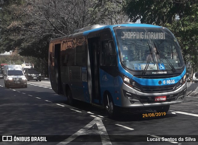 Cooper Líder > A2 Transportes 6 8035 na cidade de São Paulo, São Paulo, Brasil, por Lucas Santos da Silva. ID da foto: 7080229.