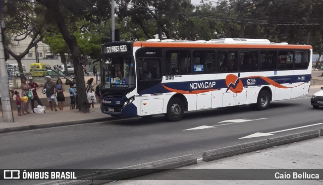 Viação Novacap C51596 na cidade de Rio de Janeiro, Rio de Janeiro, Brasil, por Caio Belluca. Número da foto: #7081617.